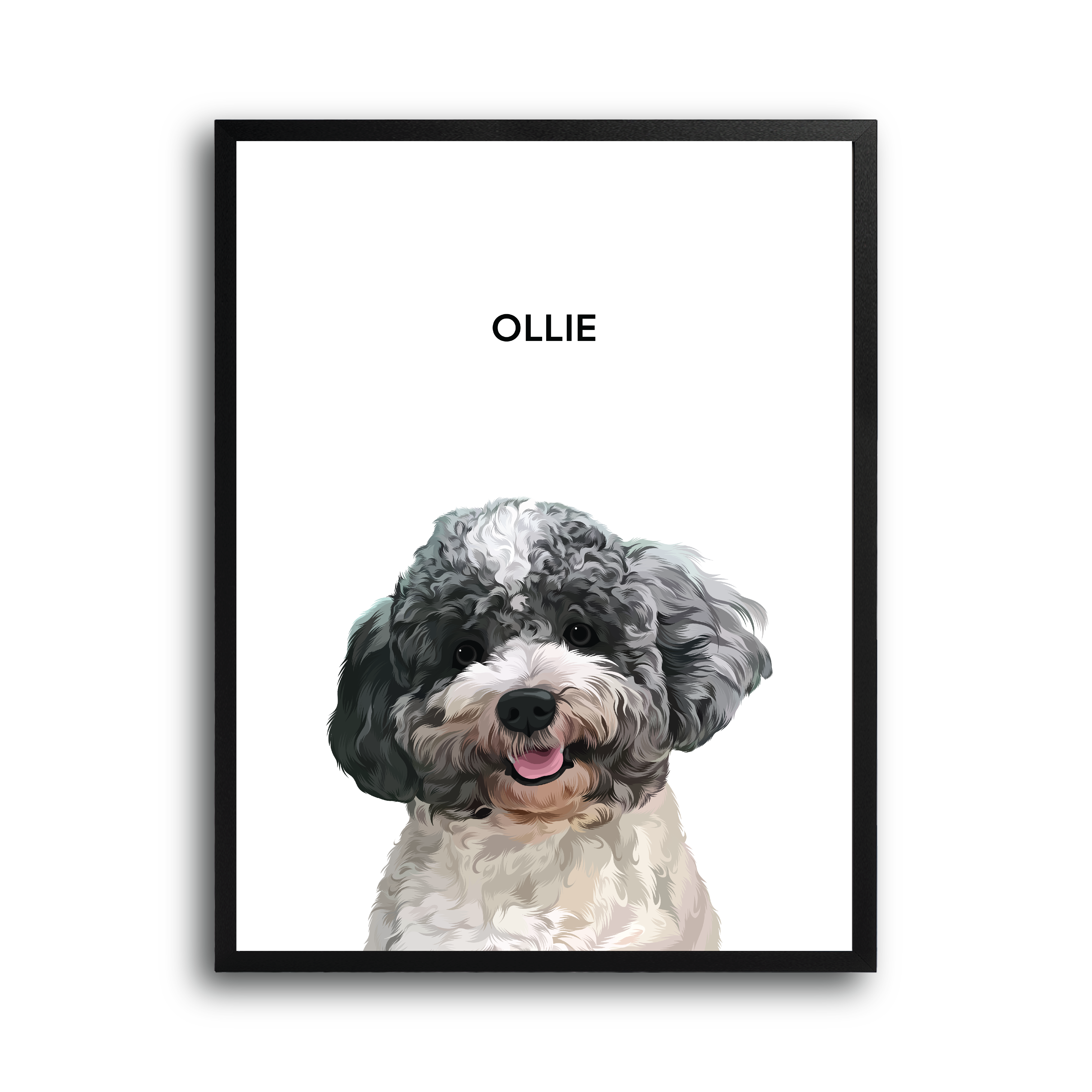 Modern Pet Portrait