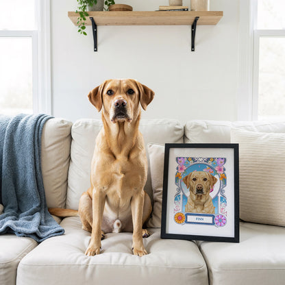 Spring Pet Potraits Posters Design