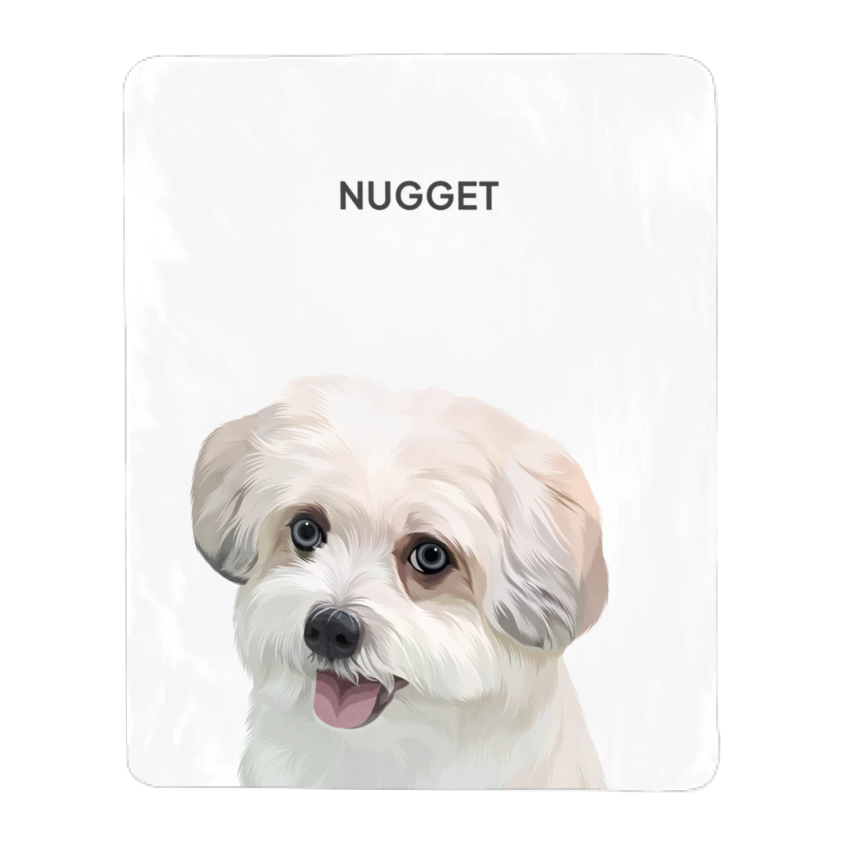 Modern Pet portrait nugget